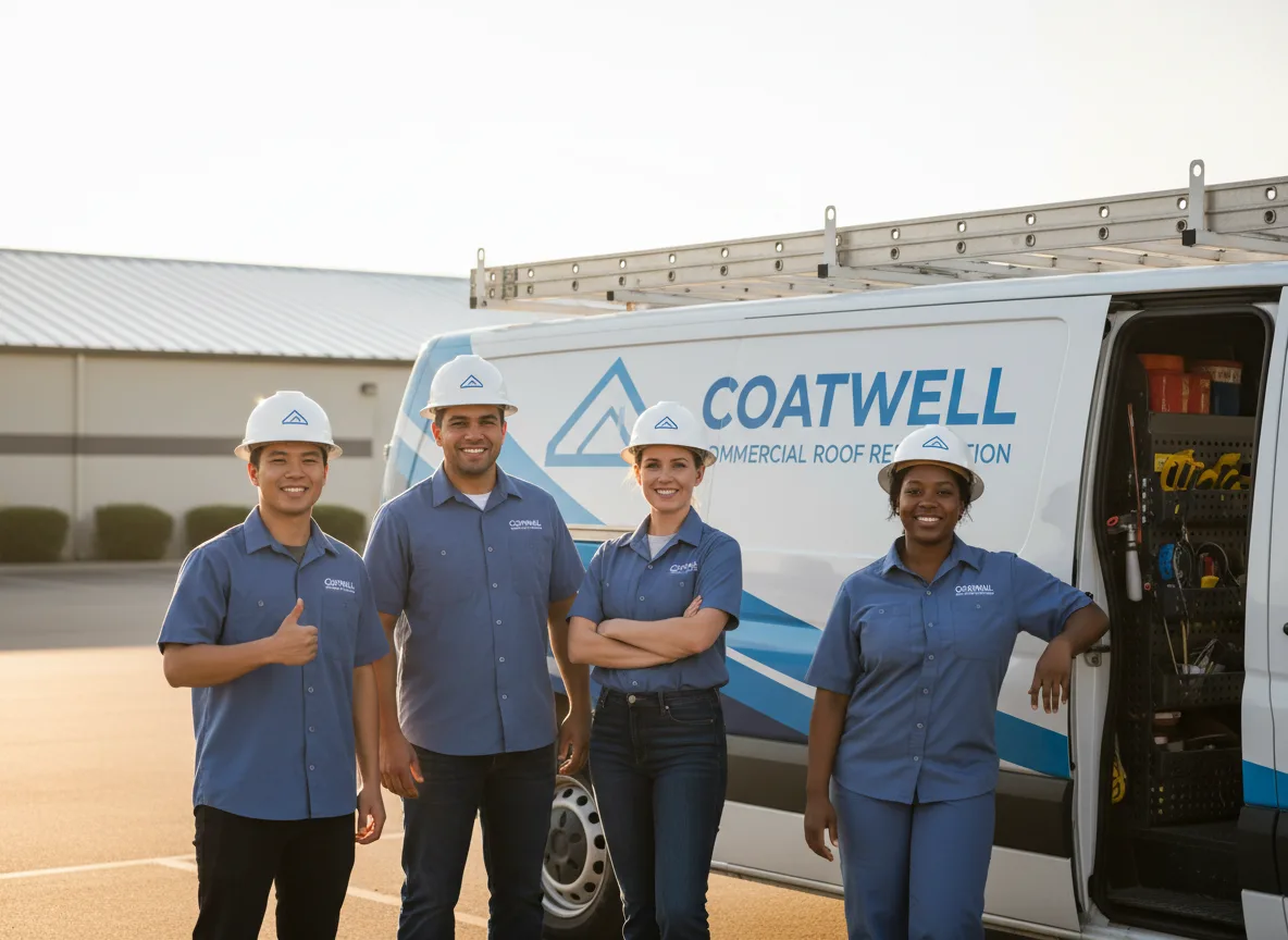 Commercial roof coating company in Kimball, MN